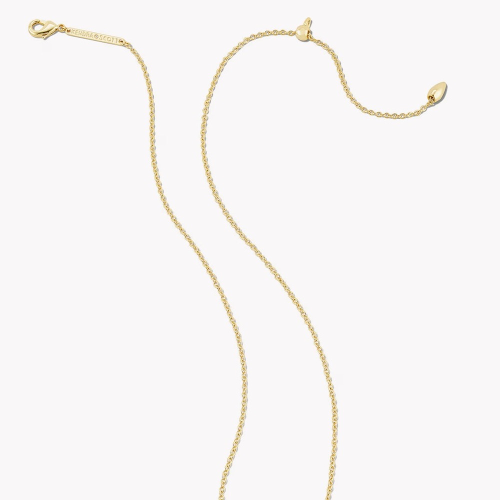 Kendra Scott Whimsy Gold and Crystal Necklace CZ - Picture 4 of 4